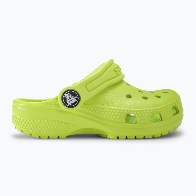 Dětské nazouváky   Crocs Classic Clog T limeade 3