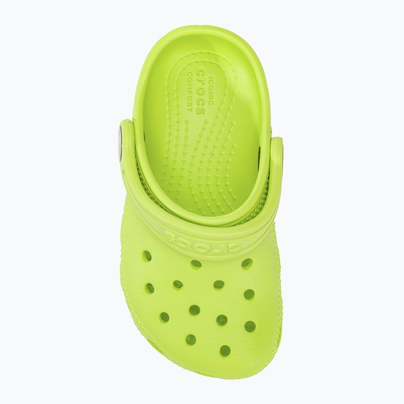 Dětské nazouváky   Crocs Classic Clog T limeade 6