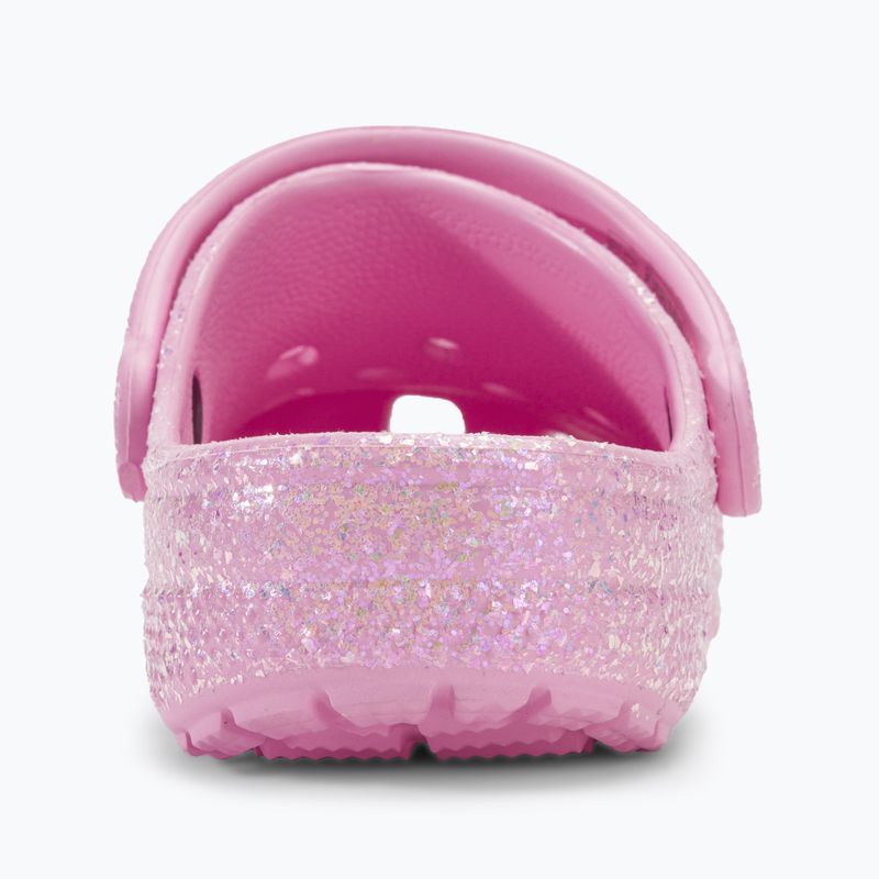 Dětské nazouváky   Crocs Classic Glitter Clog flamingo 7