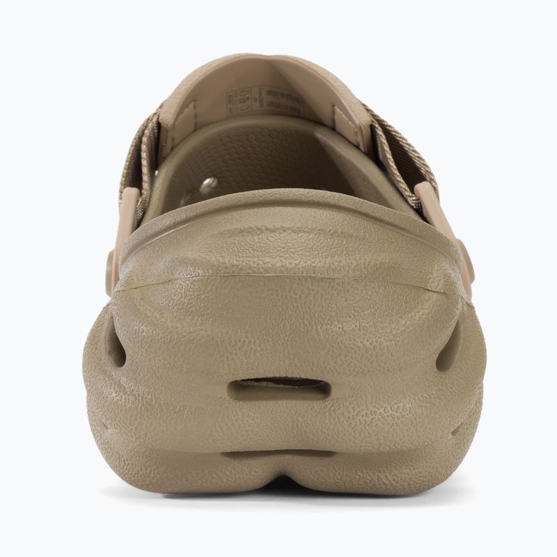 Dětské nazouváky  Crocs Echo Clog Kids khaki 7