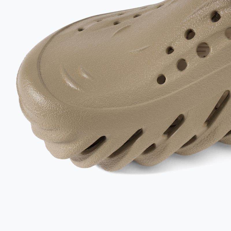 Dětské nazouváky  Crocs Echo Clog Kids khaki 8