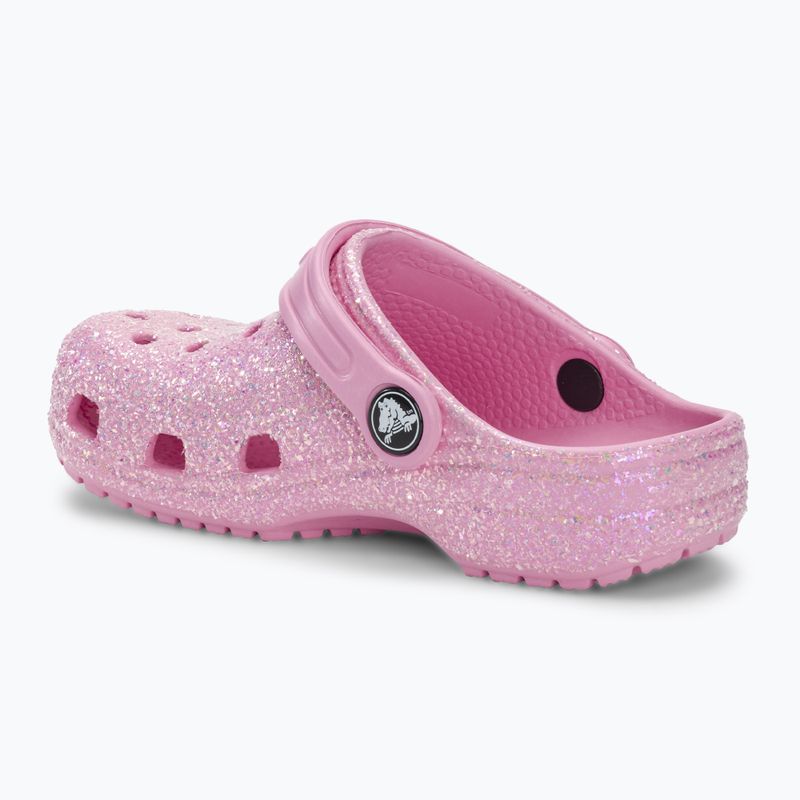 Dětské nazouváky   Crocs Classic Glitter Clog T flamingo 4