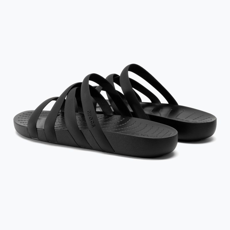 Dámské sandály Crocs Splash Strappy Sandal black 3