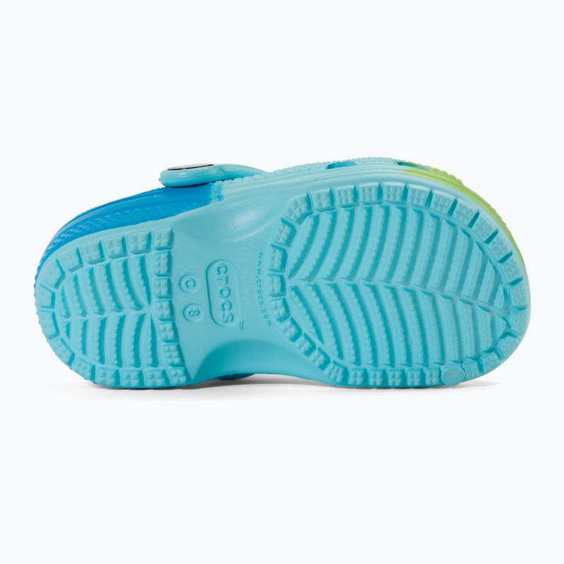 Dětské nazouváky  Crocs Classic Ombre Clog Toddler arctic/multi 5