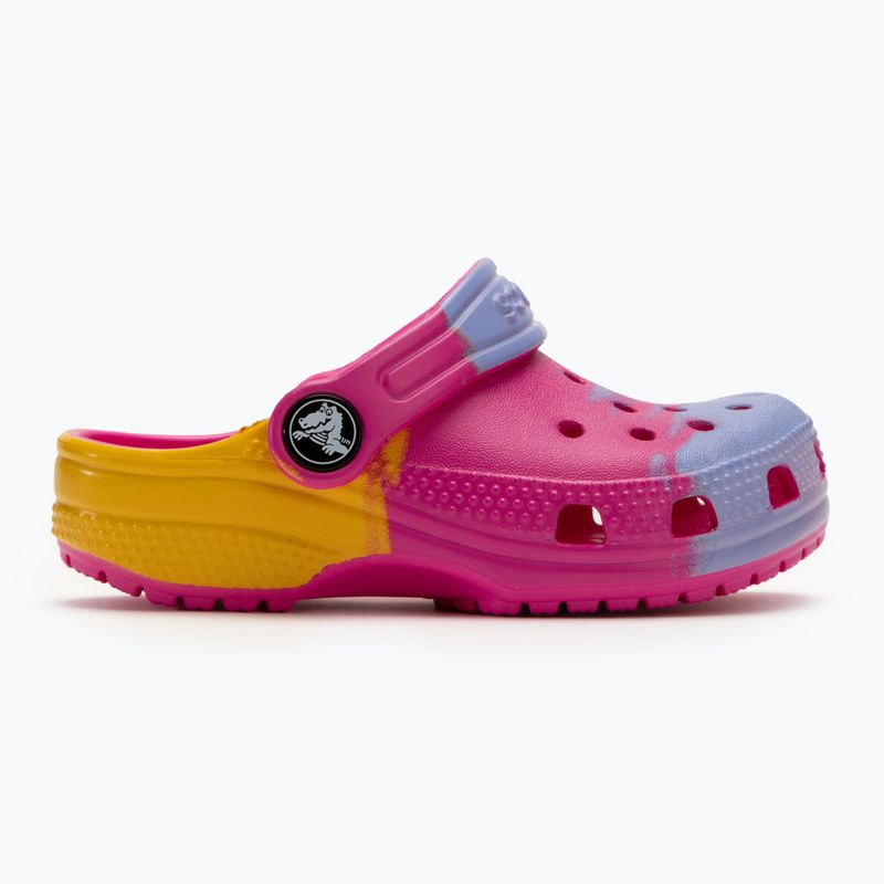 Dětské nazouváky  Crocs Classic Ombre Clog Toddler juice/multi 3