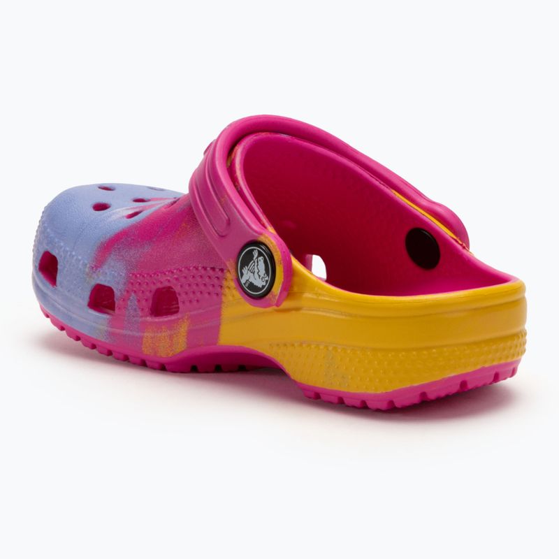 Dětské nazouváky  Crocs Classic Ombre Clog Toddler juice/multi 4