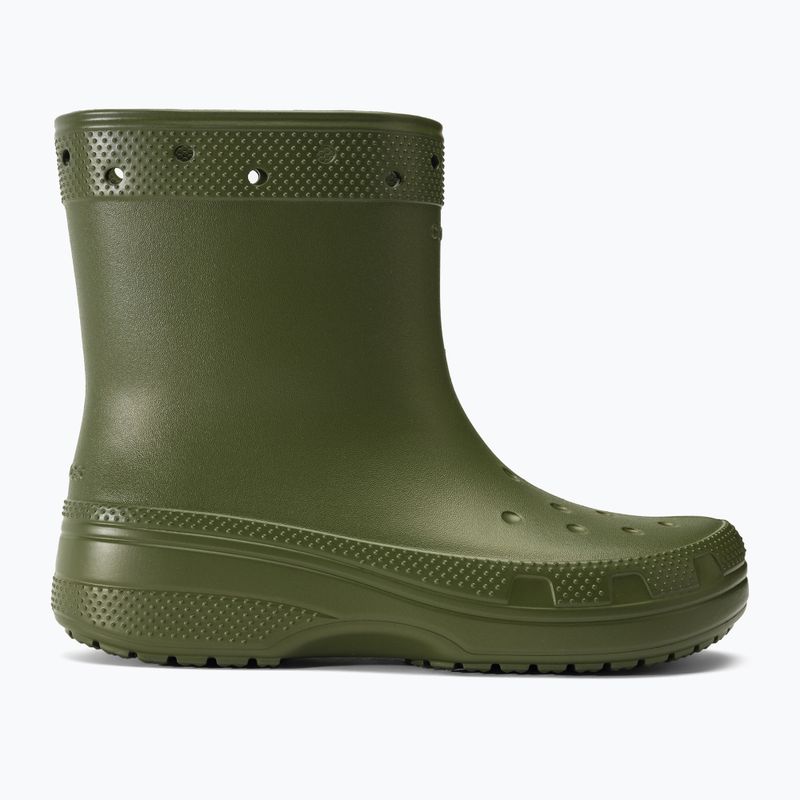 Crocs Classic Rain Boot army green pánské nazouváky 2