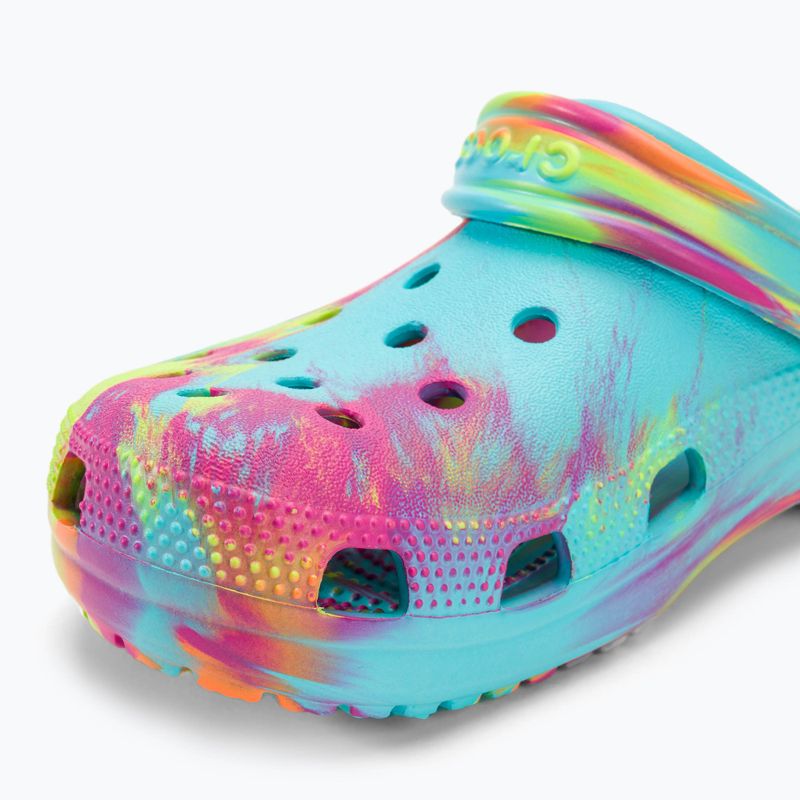 Pantofle  Crocs Classic Marbled Clog neptune/multi 8