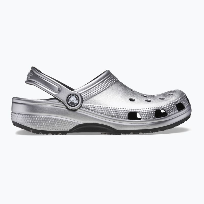 Žabky Crocs Classic silver/metallic 10