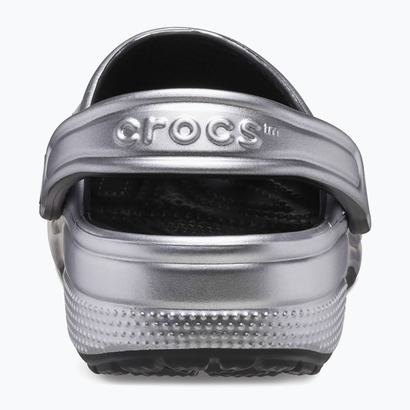 Žabky Crocs Classic silver/metallic 12