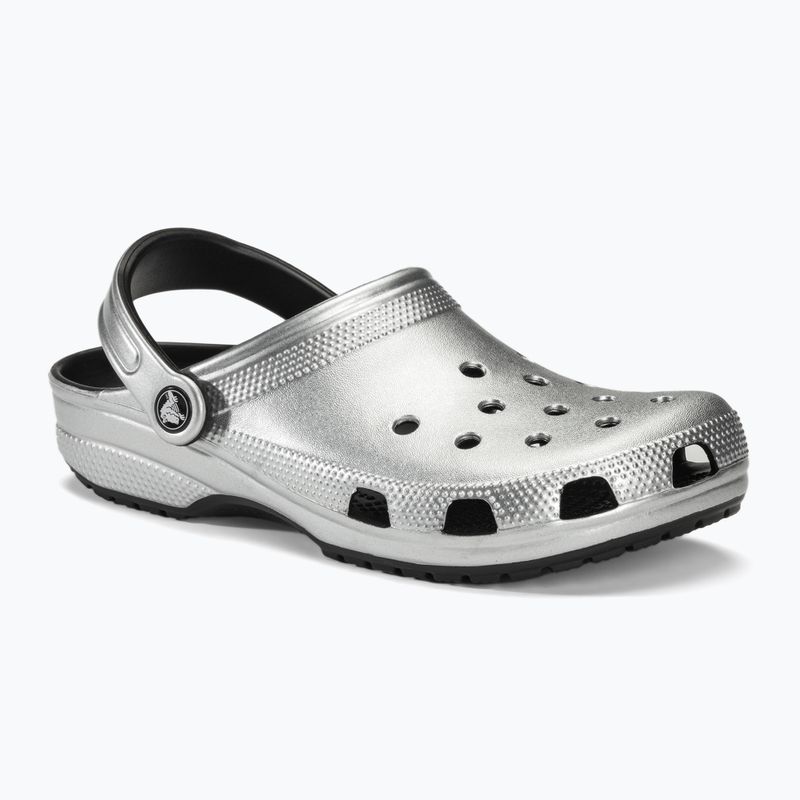 Žabky Crocs Classic silver/metallic 2