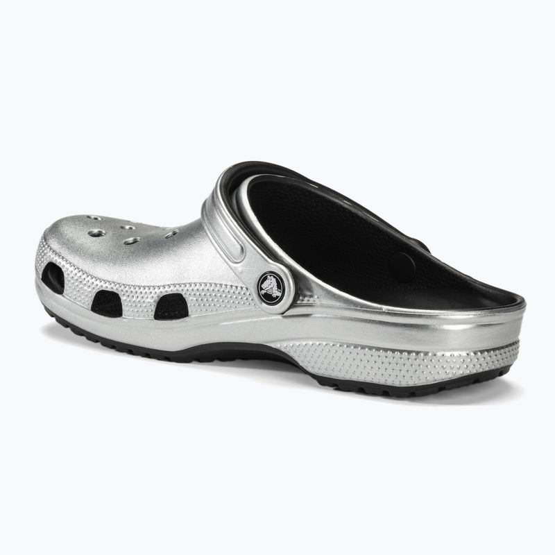 Žabky Crocs Classic silver/metallic 4