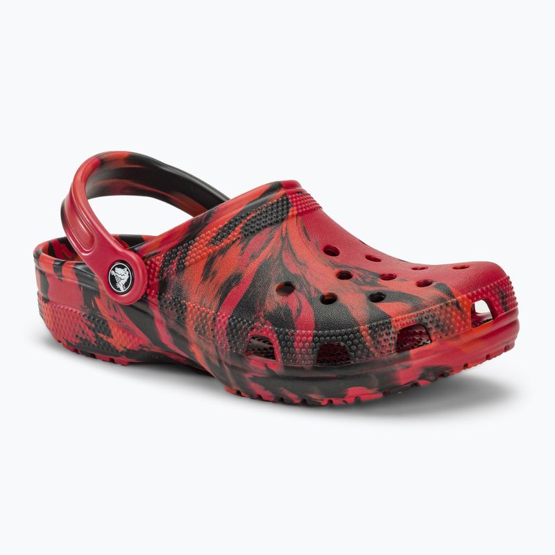 Pantofle  Crocs Classic Marbled Clog pepper/black 2