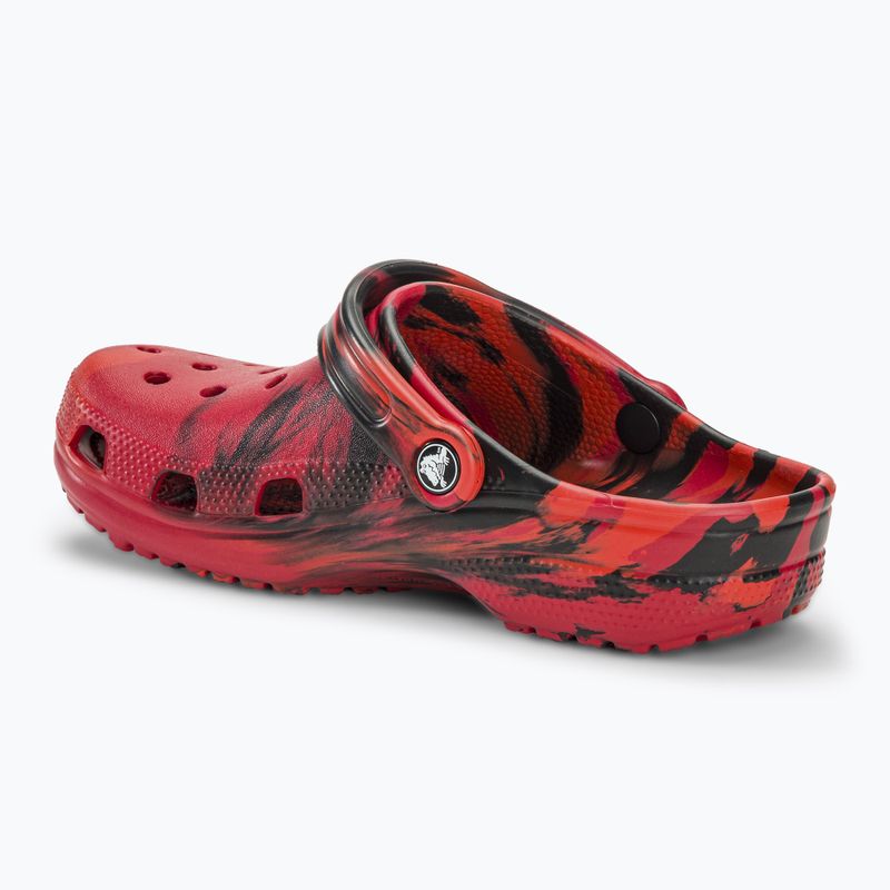 Pantofle  Crocs Classic Marbled Clog pepper/black 4