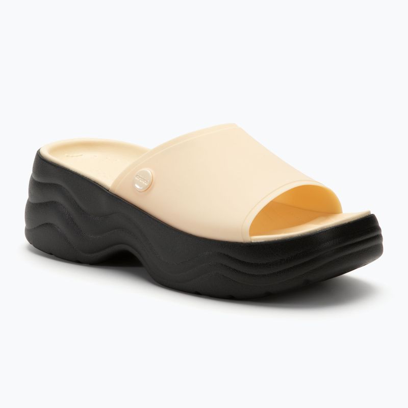 Dámské nazouváky  Crocs Skyline Slide vanilla/black