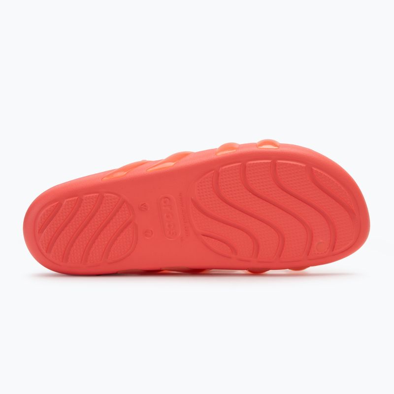 Dámské žabky Crocs Splash Glossy Strappy neon watermelon 4