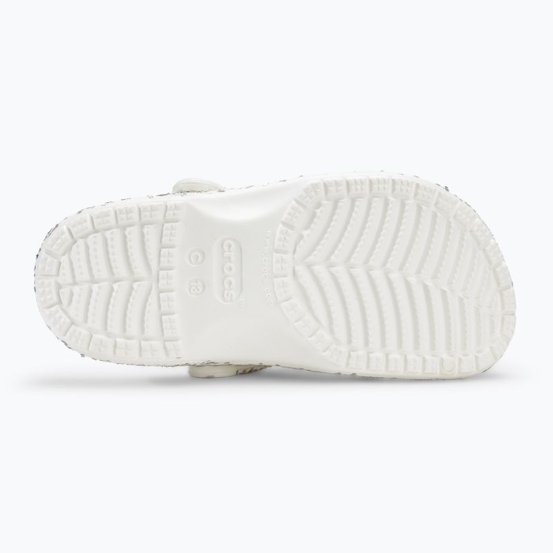 Dětské nazouváky   Crocs Classic Starry Glitter white 5