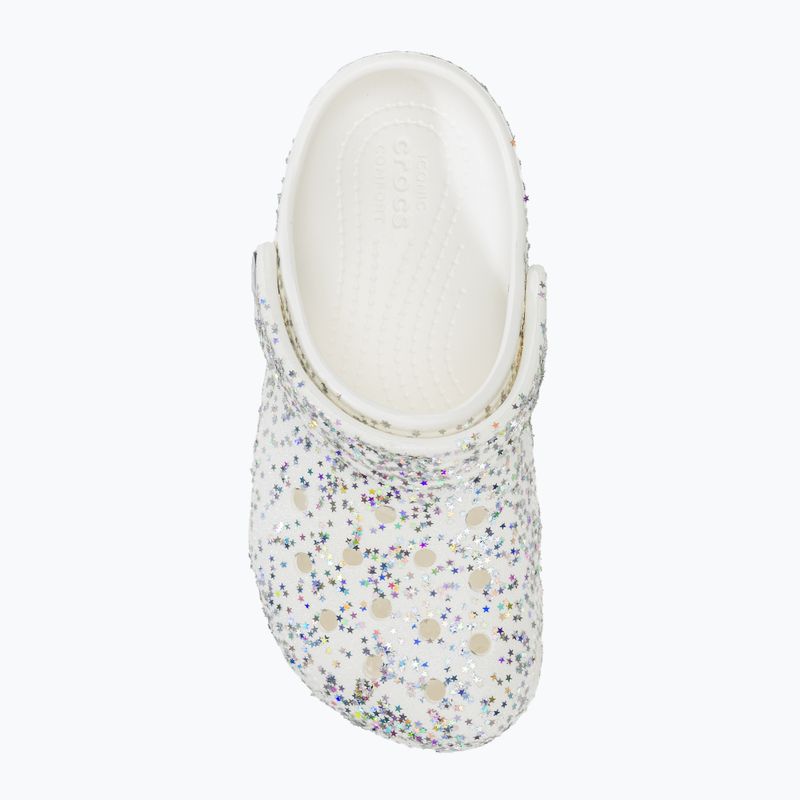 Dětské nazouváky   Crocs Classic Starry Glitter white 6