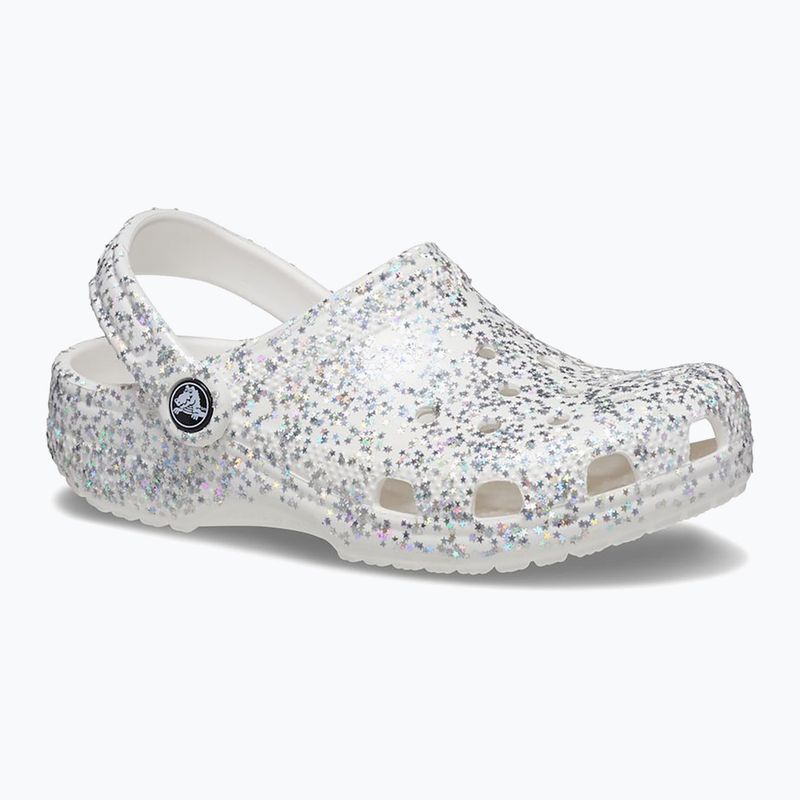 Dětské nazouváky   Crocs Classic Starry Glitter white 9