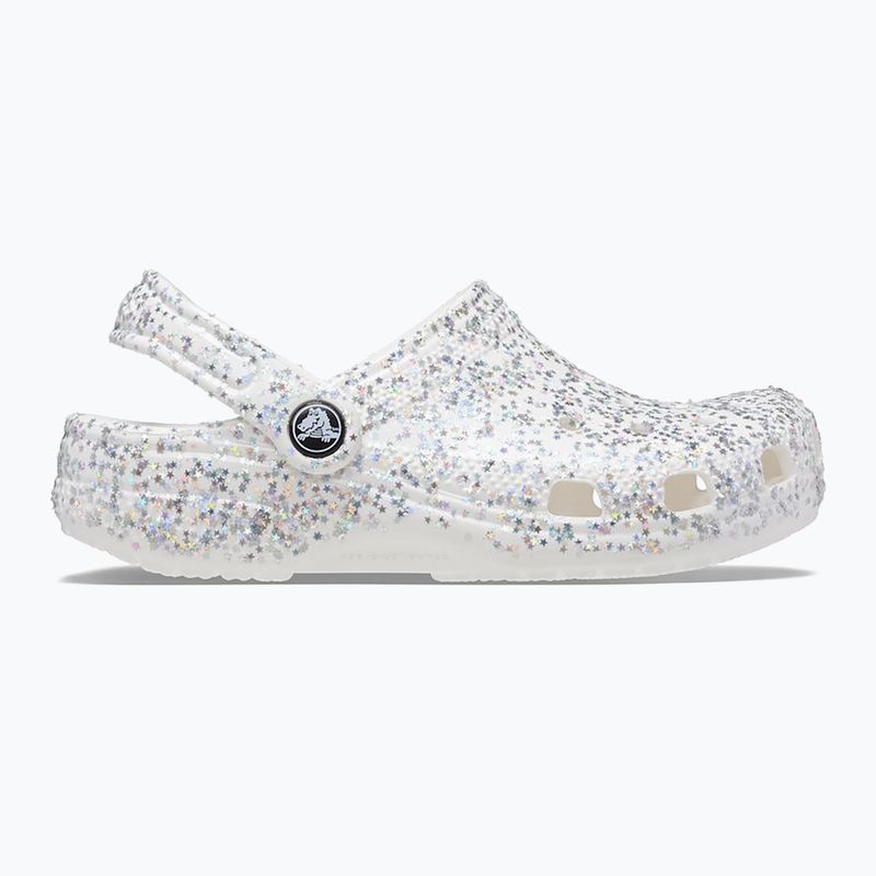 Dětské nazouváky   Crocs Classic Starry Glitter white 10