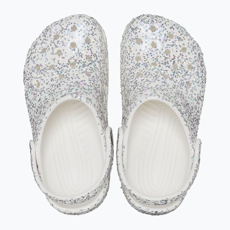 Dětské nazouváky   Crocs Classic Starry Glitter white 12