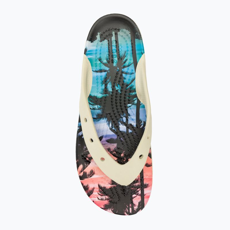 Dámské žabky Crocs Classic Platform Retro Resort bone/multi 5