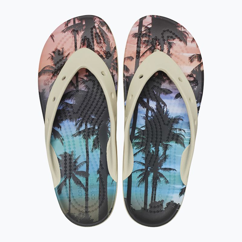 Dámské žabky Crocs Classic Platform Retro Resort bone/multi 11