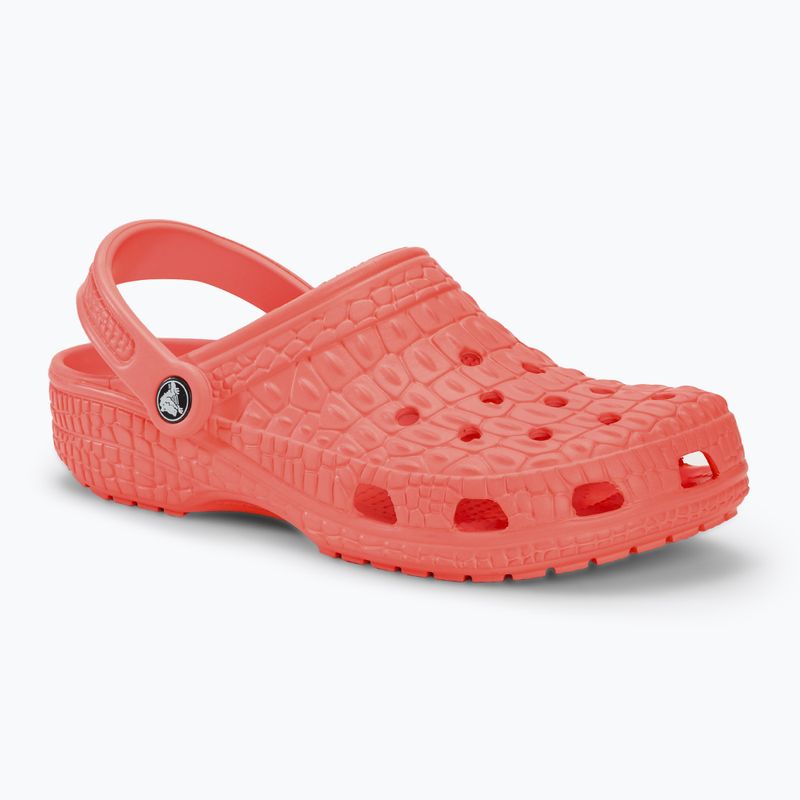 Pantofle  Crocs Classic Crocskin guava 2