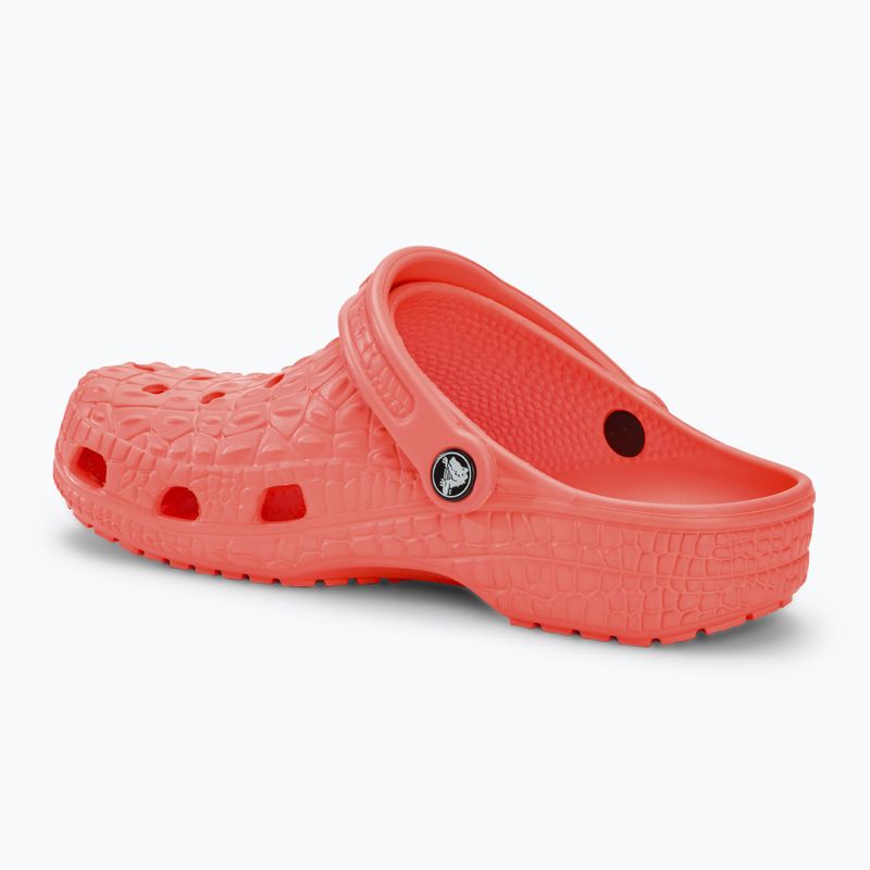 Pantofle  Crocs Classic Crocskin guava 4