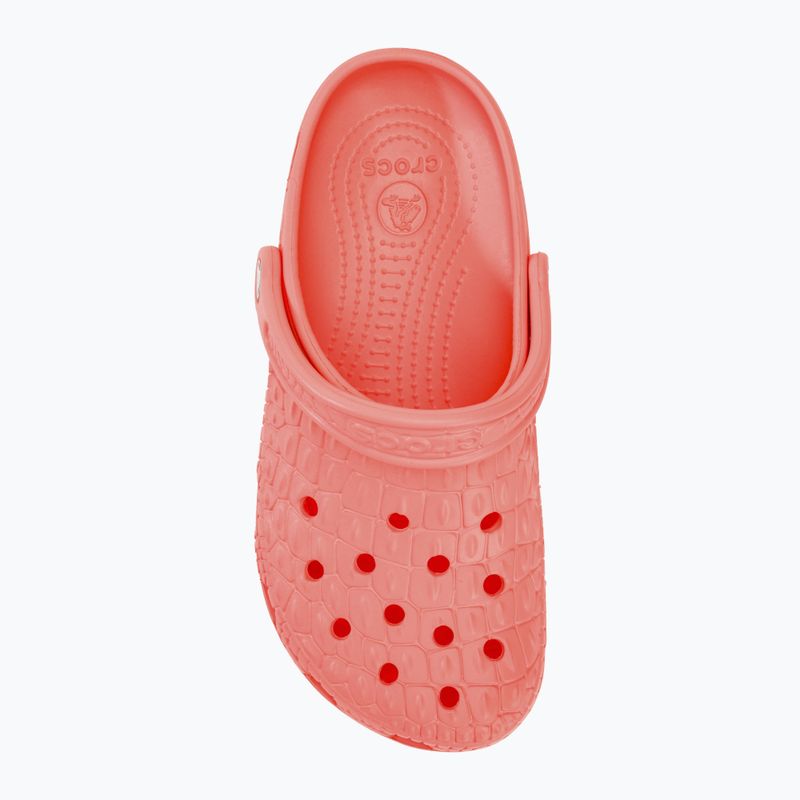 Pantofle  Crocs Classic Crocskin guava 6