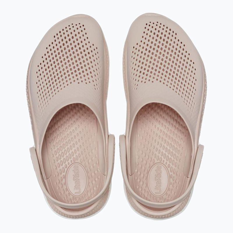 Dámské nazouváky Crocs LiteRide 360 Clog pink clay/white 3