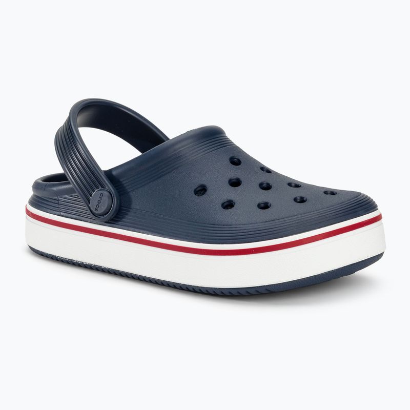 Dětské nazouváky Crocs Crocband Clean Of Court Clog 208477 navy/pepper 2