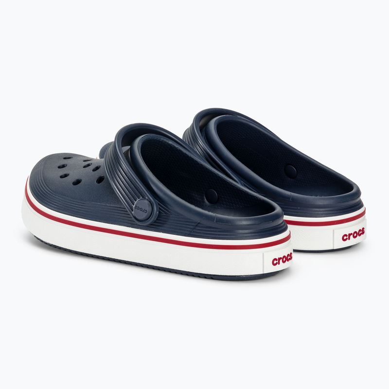 Dětské nazouváky Crocs Crocband Clean Of Court Clog 208477 navy/pepper 4