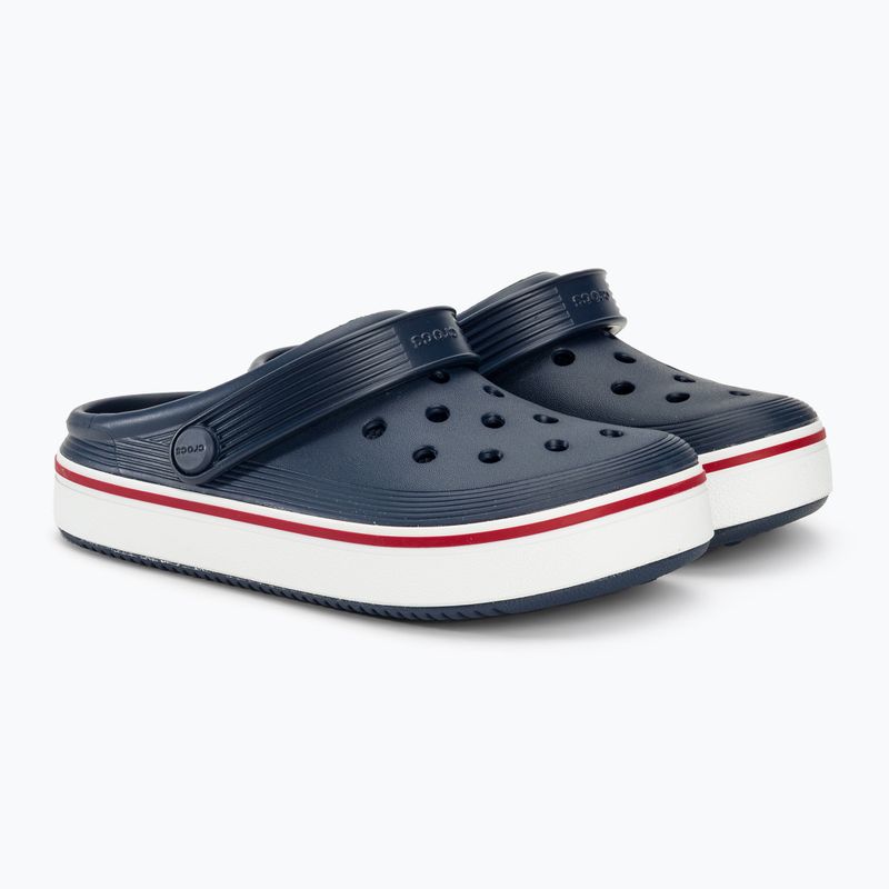 Dětské nazouváky Crocs Crocband Clean Of Court Clog 208477 navy/pepper 5