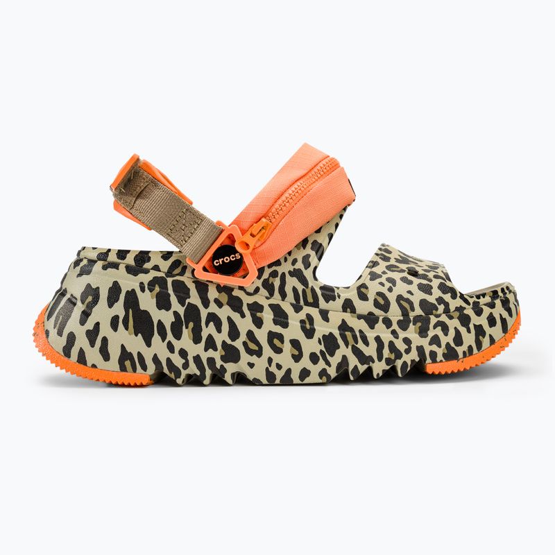 Sandály Crocs Hiker Xscape Animal khaki/leopard 2