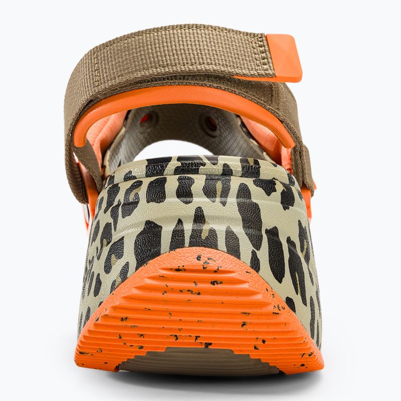 Sandály Crocs Hiker Xscape Animal khaki/leopard 6