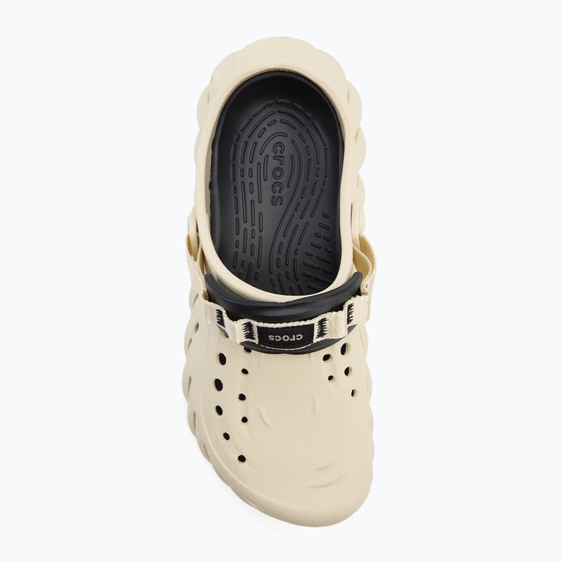 Klapky Crocs Echo Clog bone/black 6