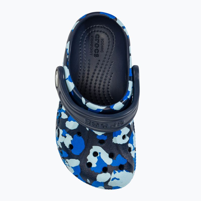 Dětské dřeváky Crocs Baya Graphic Clog navy 6