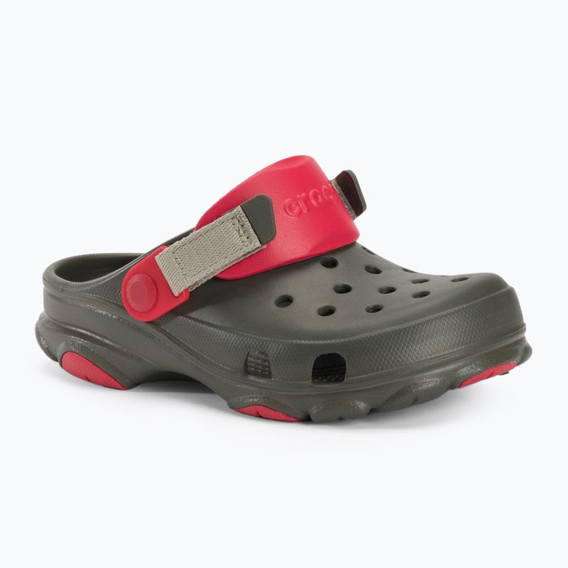 Dětské nazouváky  Crocs All Terrain Kids dusty olive