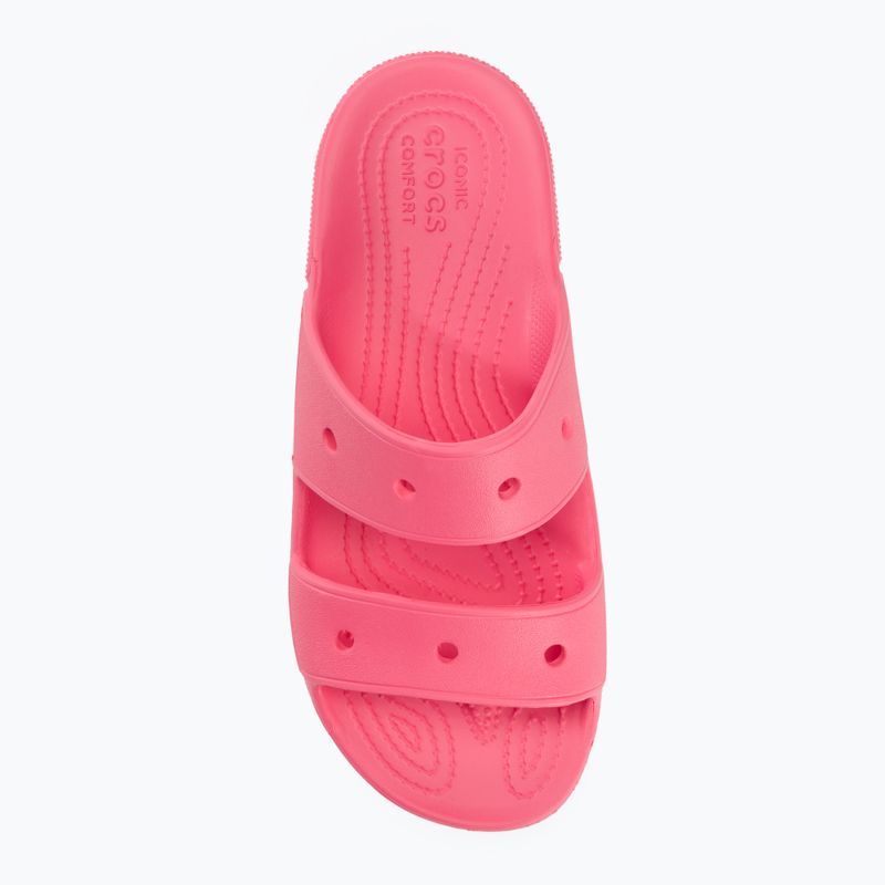 Crocs Classic Nazouváky  Crocs Sandál hyper pink 5