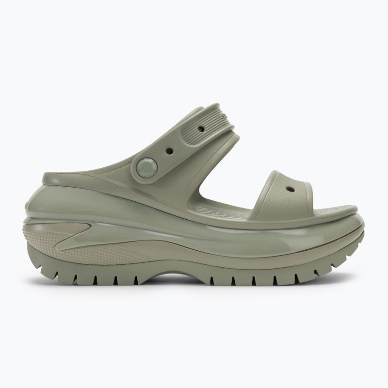 Dámské sandály Crocs Mega Crush elephant grey 3