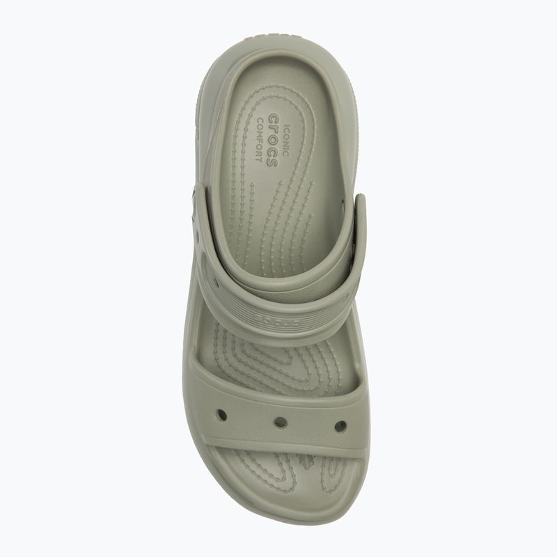 Dámské sandály Crocs Mega Crush elephant grey 5