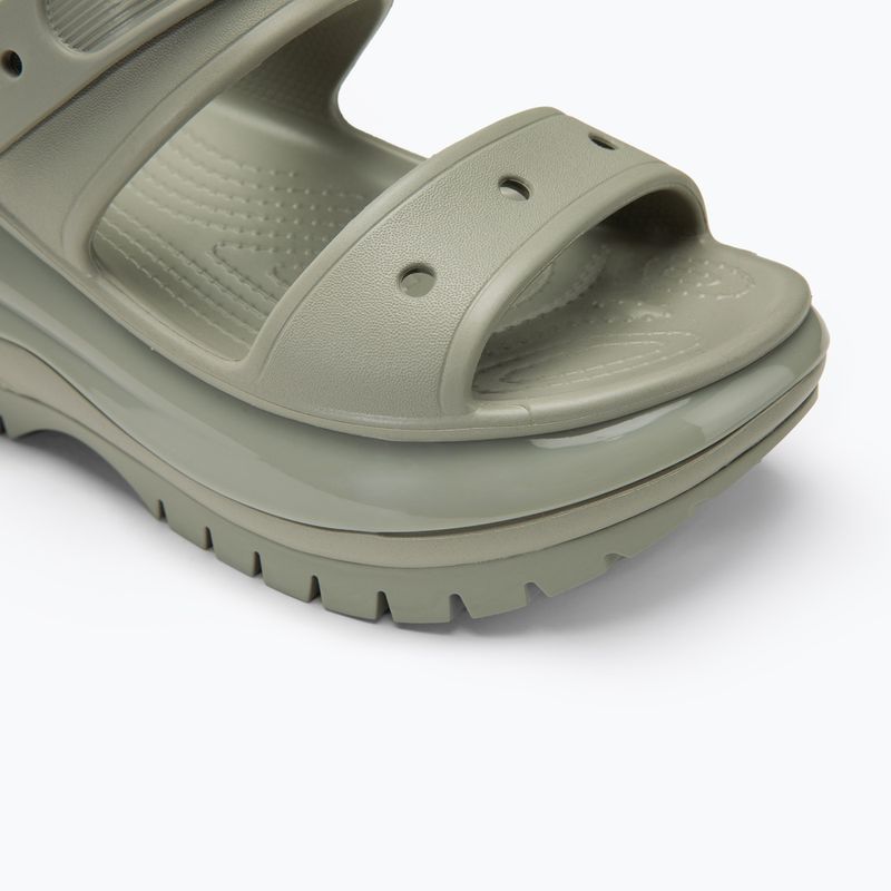 Dámské sandály Crocs Mega Crush elephant grey 8