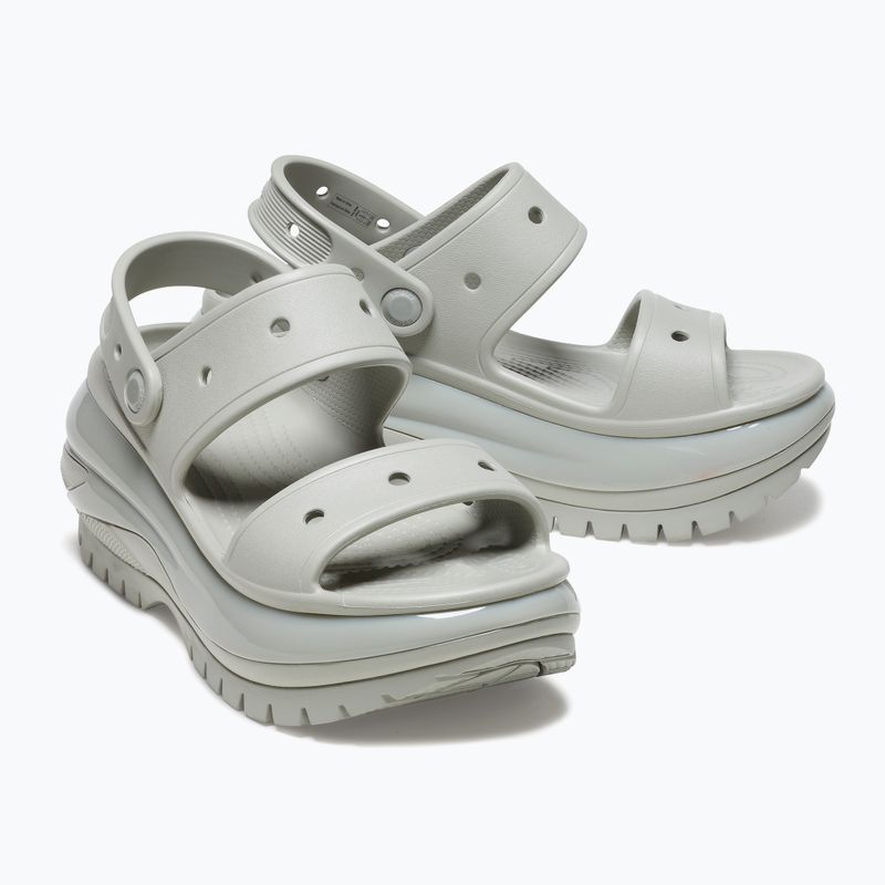 Dámské sandály Crocs Mega Crush elephant grey 14