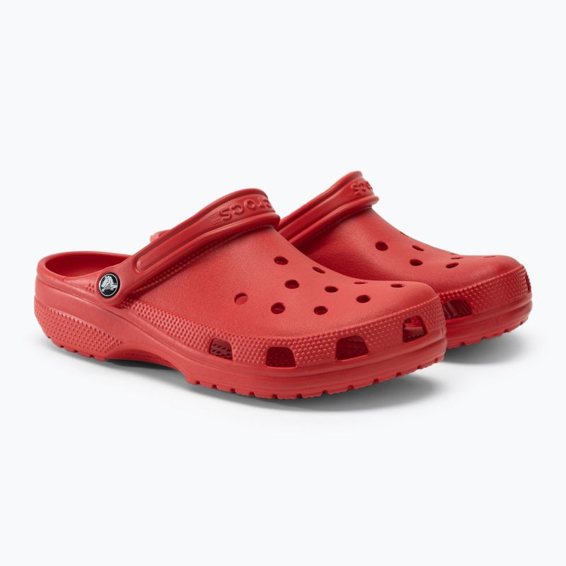 Nazouváky  Crocs Classic varsity red 6