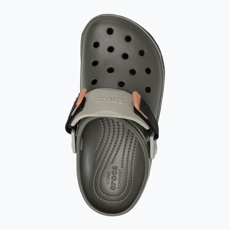 Žabky Crocs All Terrain dusty olive/multicolor 6