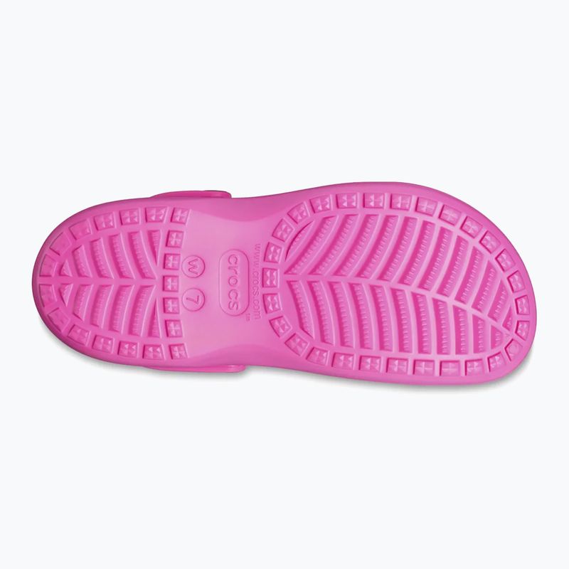 Nazouváky Crocs Baya Platform Clog electric pink 2