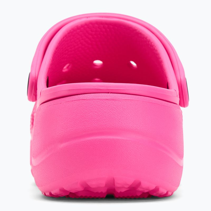 Nazouváky Crocs Baya Platform Clog electric pink 7
