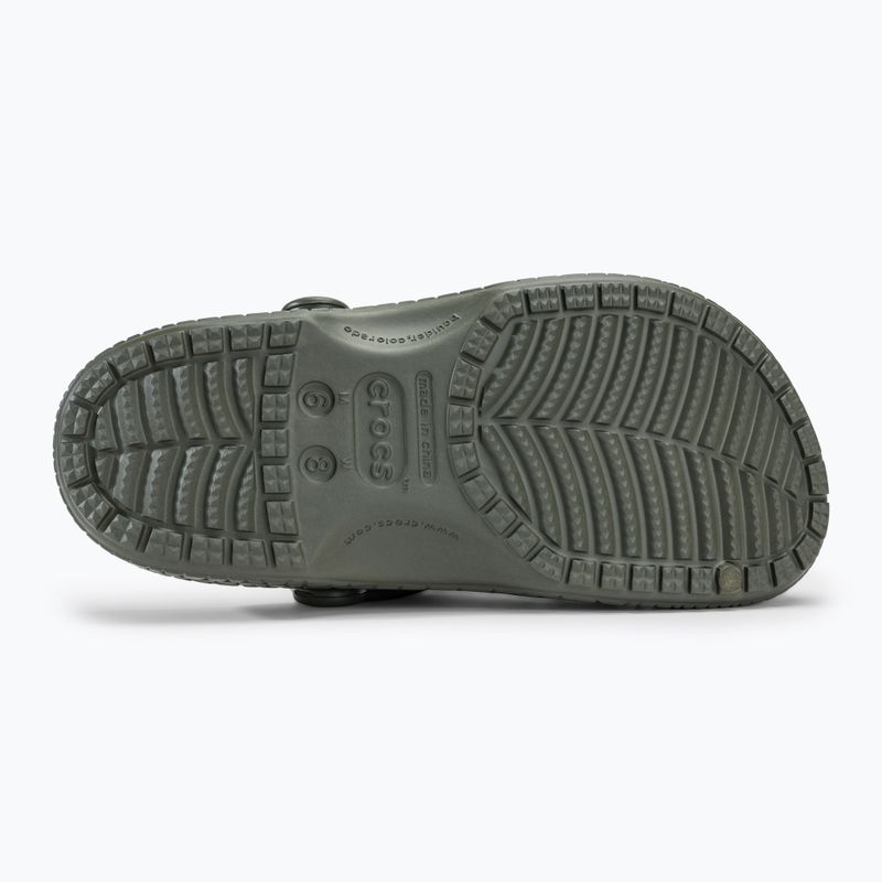 Pantofle  Crocs Classic Crocskin dusty olive 5