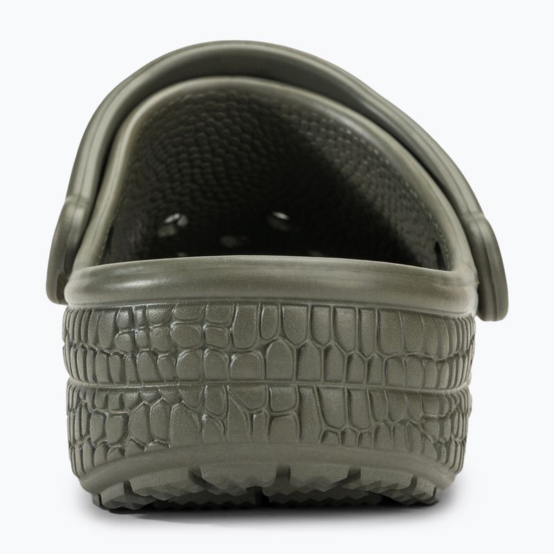 Pantofle  Crocs Classic Crocskin dusty olive 7